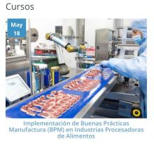 Curso: Implementación de Buenas Prácticas Manufactura (BPM) en Industrias Procesadoras de Alimentos 
